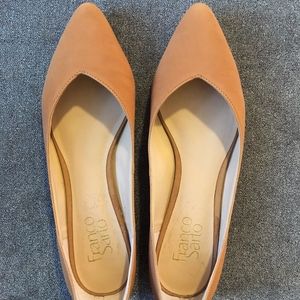 Leather Franco Sarto Ballerina Flats